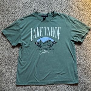 Lake Tahoe Alpine Ski Club Cropped Tee